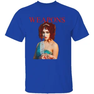 WEAPONS SINGER SHIRT Chappell Roan in The Rise and Fall of a Midwest Princess – Concert & Cult Horror Crossover Tee RB