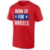 WIN IT FOR WHEELS SHIRT – Zack Wheeler Philadelphia Phillies Tribute Tee – MLB Fan Support Apparel