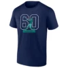 60TH HOME RUN SHIRT Cal Raleigh Seattle Mariners Historic Home Run Season Tee