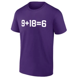 9 + 18 = 6 SHIRT J.J. McCarthy & Justin Jefferson Minnesota Vikings