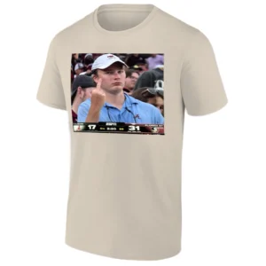 ALABAMA FAN FLIPS OFF CAMERA SHIRT – Viral Crimson Tide Reaction vs FSU S