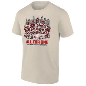 ALL FOR ONE SHIRT One Team. One City. One Goal. Philadelphia Phillies Team Roster NL East Champions S