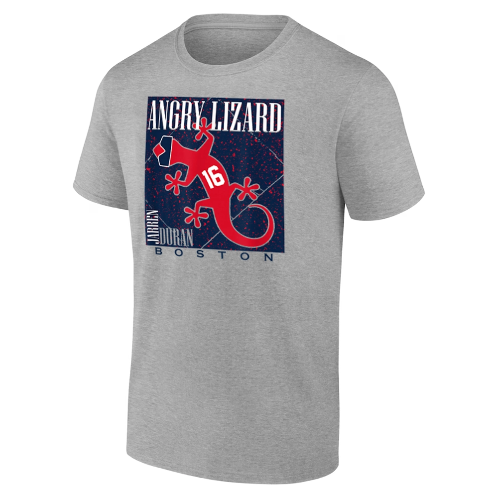ANGRY LIZARD SHIRT Jarren Duran Boston Red Sox Inside-the-Park Home Run Tee G ANGRY LIZARD SHIRT Jarren Duran Boston Red Sox Inside the Park Home Run Tee G