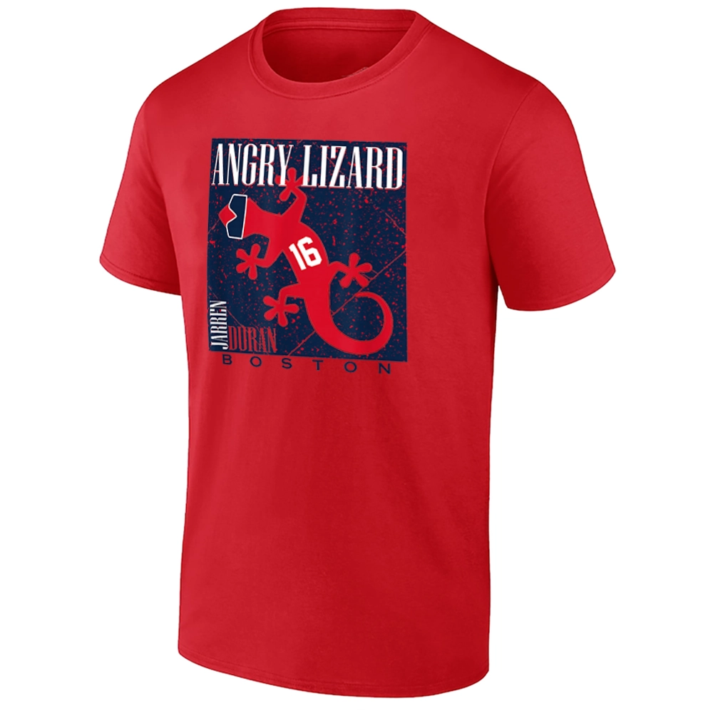 ANGRY LIZARD SHIRT Jarren Duran Boston Red Sox Inside-the-Park Home Run Tee R ANGRY LIZARD SHIRT Jarren Duran Boston Red Sox Inside the Park Home Run Tee R