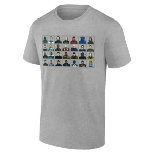 AVENGERS DOOMSDAY ALL STAR SHIRT Marvel X Men, Fantastic Four & Multiverse Heroes Collage Tee G