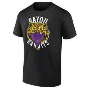 BAYOU BANDITS SHIRT LSU Tigers Football Defense Tee