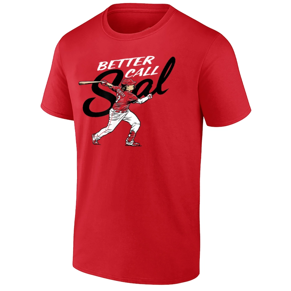 BETTER CALL SAL SHIRT Sal Stewart Cincinnati Reds Top Prospect Debut Tee BETTER CALL SAL SHIRT Sal Stewart Cincinnati Reds Top Prospect Debut Tee