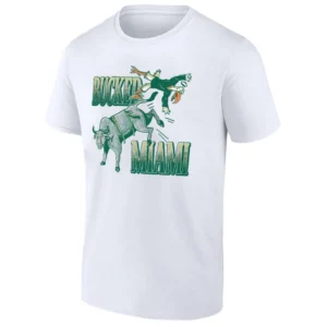 BUCKED MIAMI SHIRT South Florida Bulls Beat Miami Hurricanes Rivalry Tee