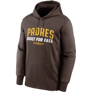 BUILT FOR FALL HOODIE 2025 MLB Postseason San Diego Padres Official Playoff Gear