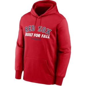 BUILT FOR FALL HOODIE 2025 – Boston Red Sox MLB Postseason Official Playoff Tee