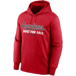 BUILT FOR FALL HOODIE 2025 – Cleveland Guardians MLB Postseason Official Playoff Tee