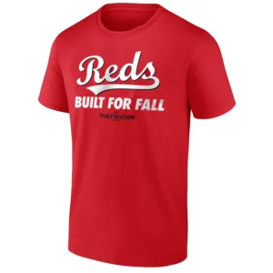 BUILT FOR FALL SHIRT 2025 MLB Postseason Cincinnati Reds Tee