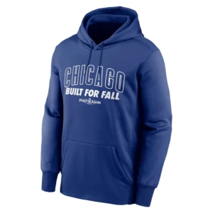CHICAGO BUILT FOR FALL HOODIE 2025 MLB Postseason Chicago Cubs Tee