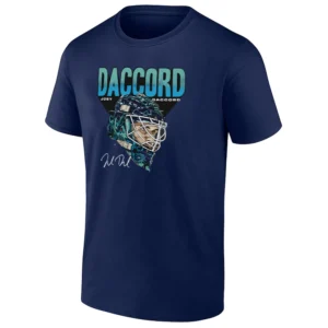 DACCORD SHIRT Joey Daccord Seattle Kraken Bold Initials Hockey Tee
