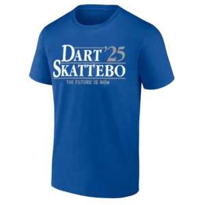 DART–SKATTEBO ’25 SHIRT Jaxson Dart & Cam Skattebo New York Giants “The Future Is Now” Tee