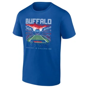 DESTINY IS CALLING ME SHIRT Buffalo Bills Stadium Lights Fan Dream Tee