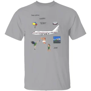 Dear Jeffrey Happy '50th' Joel Shirt Jeffrey Epstein, Jeffrey Epstein List G