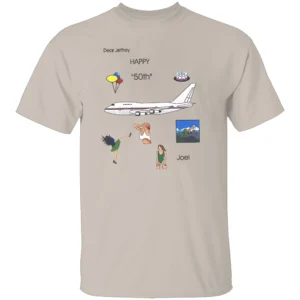 Dear Jeffrey Happy '50th' Joel Shirt Jeffrey Epstein, Jeffrey Epstein List S