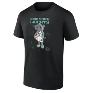 ELLIE THE ELEPHANT SHIRT New York Liberty Mascot Playoff Tee 2025