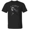 F CAW F CROW SHIRT – Funny Gothic Moon Raven Meme Tee for Halloween Fans