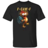 F Caw F Eagerlys Colorful Funny Rooster Meme T Shirt B
