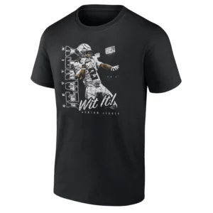 GETTIN' JEANTY WIT IT SHIRT Ashton Jeanty Las Vegas Raiders Celebration Tee