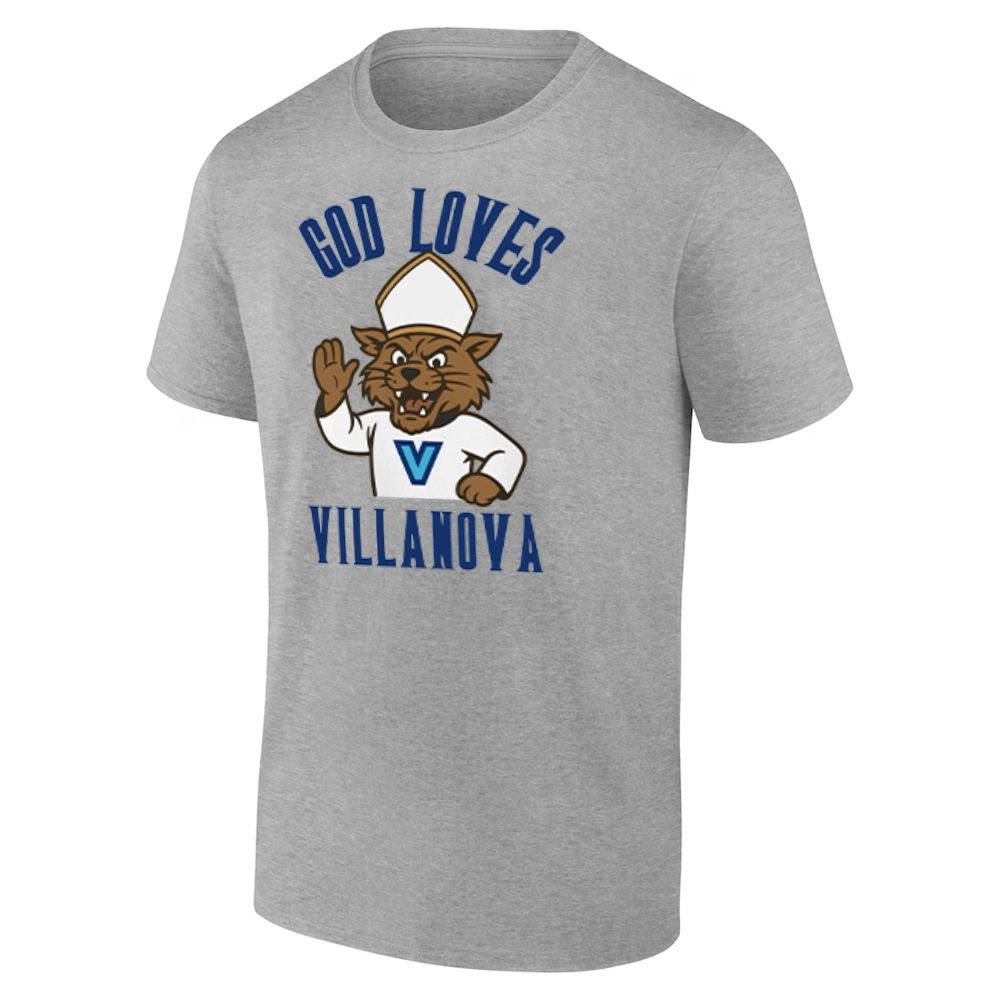 GOD LOVES VILLANOVA SHIRT – Pope Leo XIV Villanova Wildcats Spirit Tee G GOD LOVES VILLANOVA SHIRT – Pope Leo XIV Villanova Wildcats Spirit Tee G
