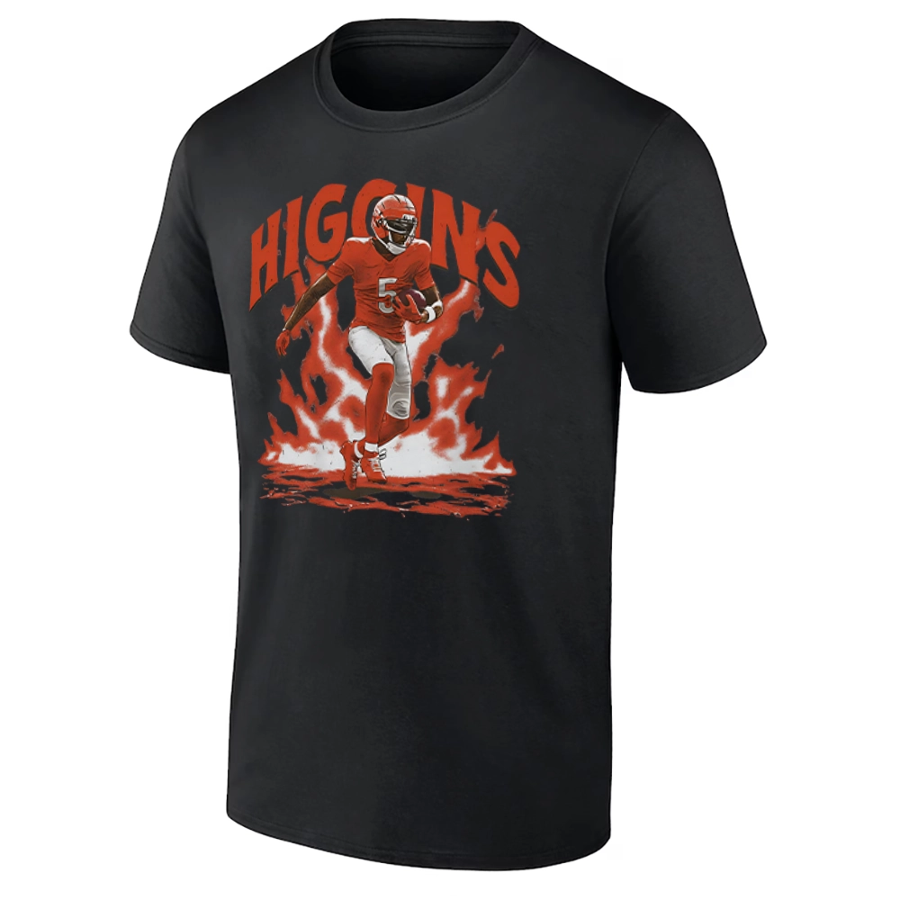 HIGGINS SHIRT Tee Higgins Aura Tee – Cincinnati Bengals Wide Receiver B HIGGINS SHIRT Tee Higgins Aura Tee – Cincinnati Bengals Wide Receiver B