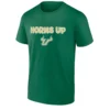 HORNS UP SHIRT USF Bulls Team Slogan College Football Pride Tee