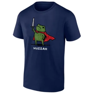 HUZZAH SHIRT Frog Knight Meme Sword Quote Tee N
