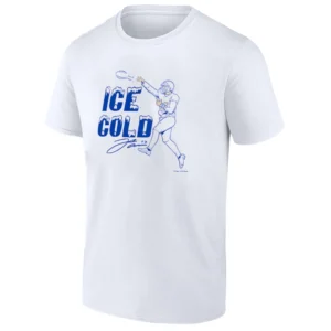 ICE COLD SHIRT Josh Allen Buffalo Bills Cold Front Uniform Tribute Tee