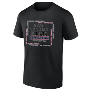 IDEAS DON’T DIE SHIRT Charlie Kirk Memorial Tribute Tee 1993 2025 B