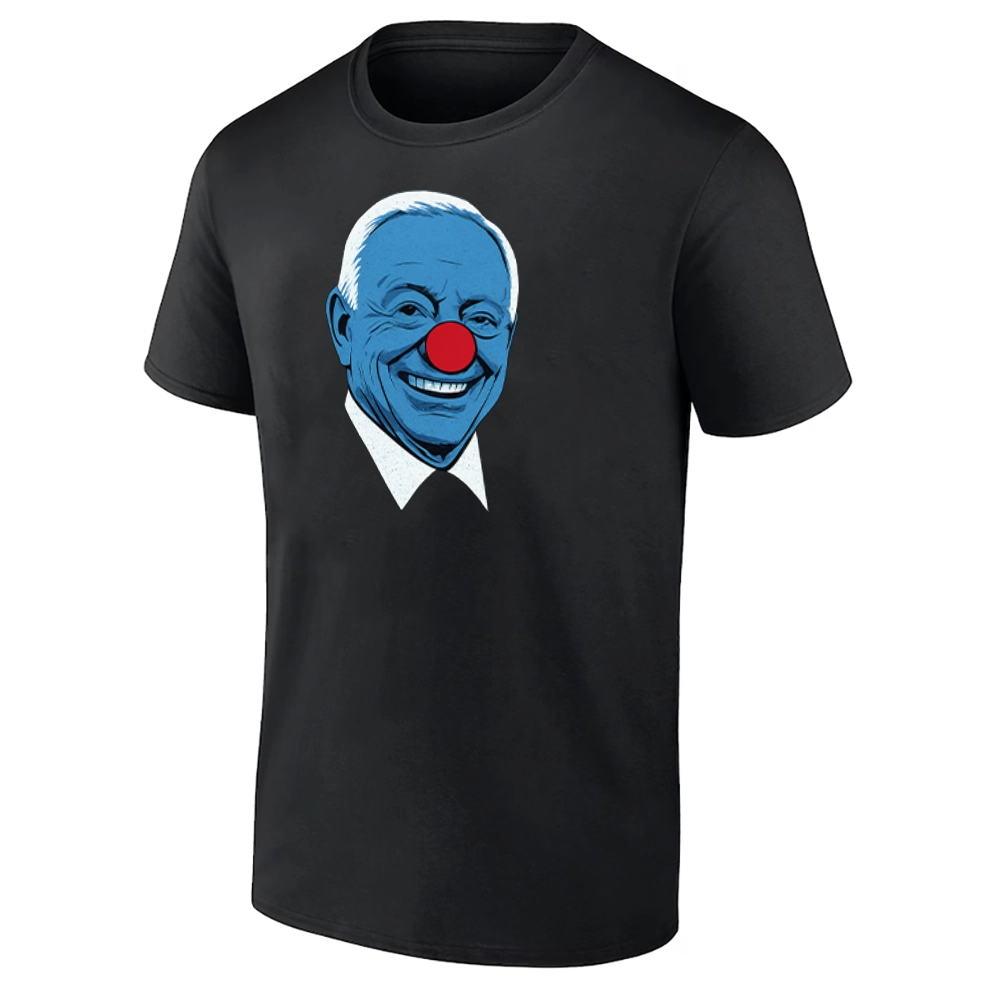 JERRY CLOWN SHIRT Satirical Jerry Jones Tee for Cowboys Fans B JERRY CLOWN SHIRT Satirical Jerry Jones Tee for Cowboys Fans B