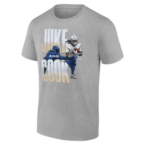 JUKE AND COOK SHIRT James Cook Juke Move – Buffalo Bills RB Tribute Tee G