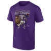 JUSTIN JEFFERSON COLLAGE SHIRT Minnesota Vikings WR Tee JJettas Gritty Football Gear P