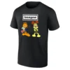 LASAGNE SHIRT Funny Garfield & Odie Oasis Band Parody Tee B