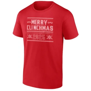 MERRY CLINCHMAS SHIRT 2025 MLB Postseason Cincinnati Reds Tee & Sweatshirt