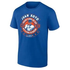 MY TIME IS NOW SHIRT Juan Soto New York Mets Superstar Tee