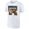 OASIS FELINE BRAWL SHIRT Funny Cat Fight Band Parody Tee W
