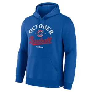 OCTOBER BASEBALL HOODIE 2025 MLB Postseason Chicago Cubs Tee