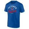 OCTOBER BASEBALL SHIRT 2025 MLB Postseason Chicago Cubs Tee