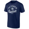 OCTOBER BASEBALL SHIRT 2025 MLB Postseason Locker Room New York Yankees Official Playoff Gear
