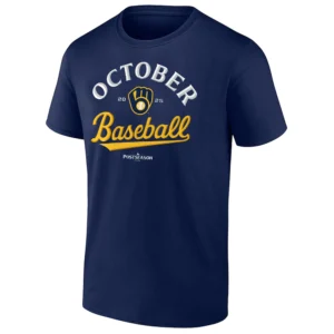 OCTOBER BASEBALL SHIRT 2025 MLB Postseason Milwaukee Brewers