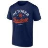 OCTOBER BASEBALL SHIRT 2025 – Detroit Tigers MLB Postseason Locker Room Tee