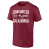 OKLAHOMA FOOTBALL HELMET HERO SHIRT John Mateer Oklahoma Sooners QB Tribute Tee
