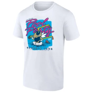 ONE HELLUVA POOL PARTY SHIRT 2025 Georgia Tech Yellow Jackets Victory Tee