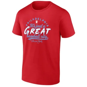 PHILADELPHIA 'IT’S JUST A GREAT BASEBALL CITY' SHIRT Harrison Bader Phillies Tee