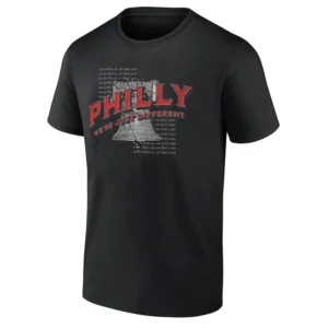 PHILLY WE'RE JUST DIFFERENT SHIRT Philadelphia Liberty Bell Tee No One Likes Us, We Don’t Care B