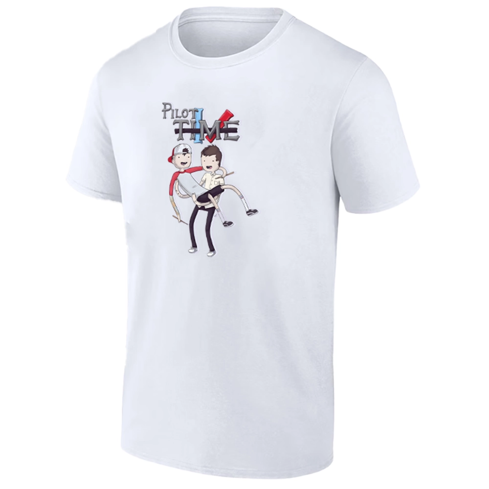 PILOT TIME SHIRT Funny Twenty One Pilots x Adventure Time Mashup Tee W PILOT TIME SHIRT Funny Twenty One Pilots x Adventure Time Mashup Tee W