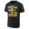 PITTSBURGH STEELERS BART SIMPSON SHIRT Funny NFL x The Simpsons Crossover Tee